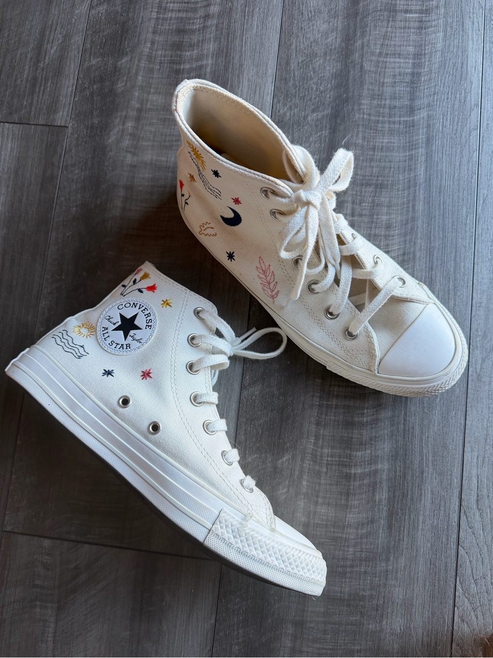 Converse Chuck Taylor All Star High Top It's Okay to Wander Sneakers Women’s 8